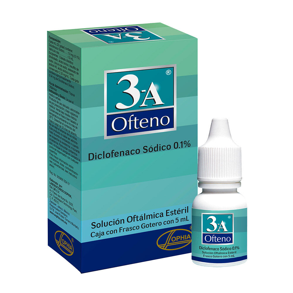 3A Ofteno Sol Oftalmica 0,1% 5mL