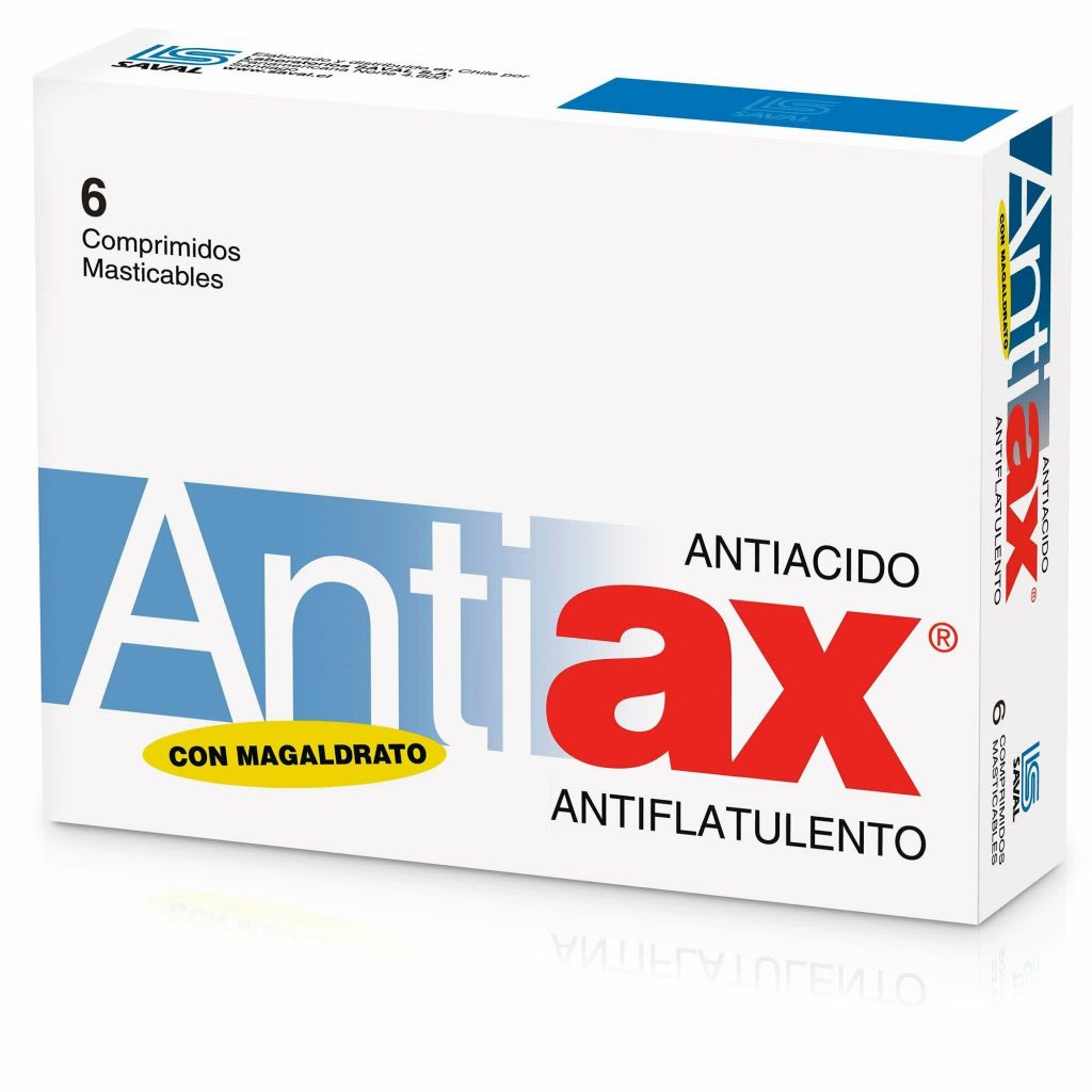 Antiax x 6 Comp Masticables