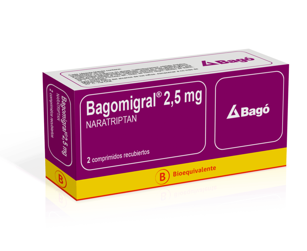 BAGOMIGRAL COM.2.5MG. 2 Comprimidos Recubiertos
