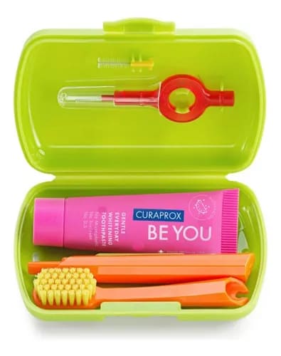 Cepillo De Dientes Curaprox Travel Suave Verde