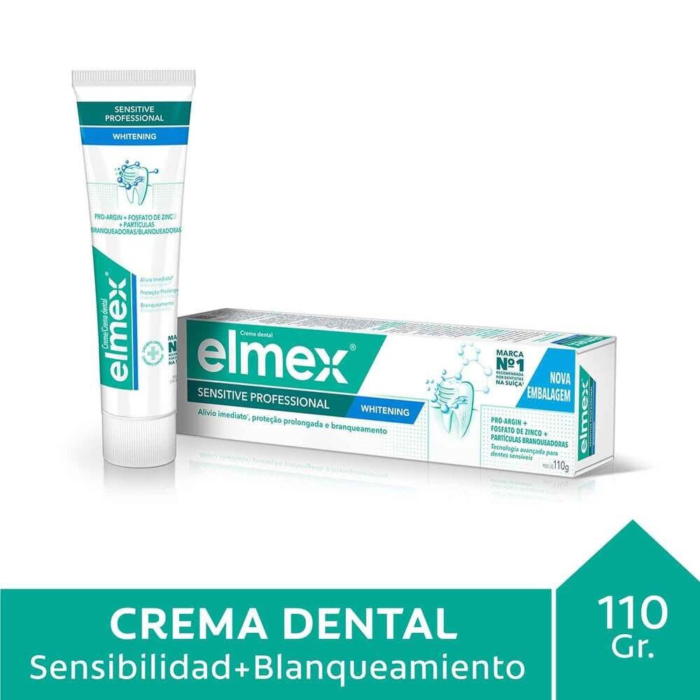 ELMEX PASTA DENTAL SENSITIVE BLANQUEADORA PROFESIONAL 110g