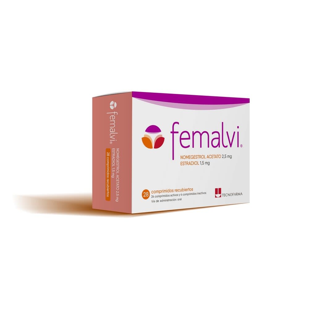 FEMALVI COMP REC 28 Nomegestrol Estradiol