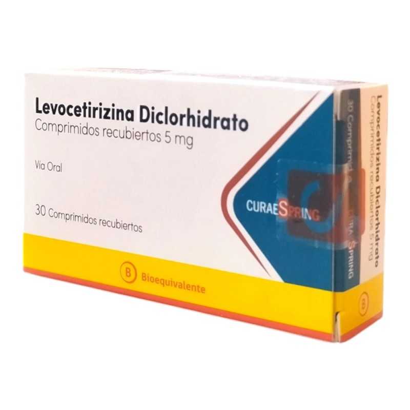 LEVOCETIRIZINA BE COM 5 mg 30