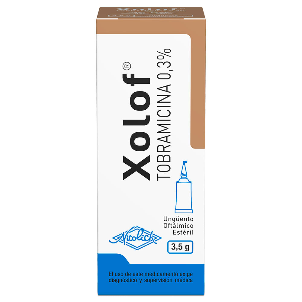 Xolof UNG OFT 0,3% (Tobramicina) 3,5 g