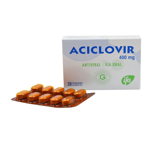Aciclovir COM 400 mg [MDC]
