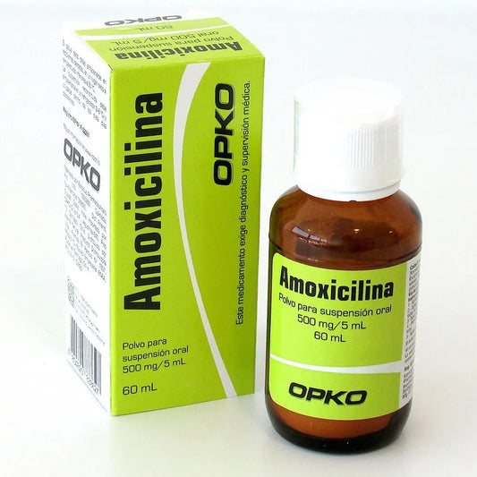 Amoxicilina POLVO SUSP 500mg/5mL 60 mL [OPKO]
