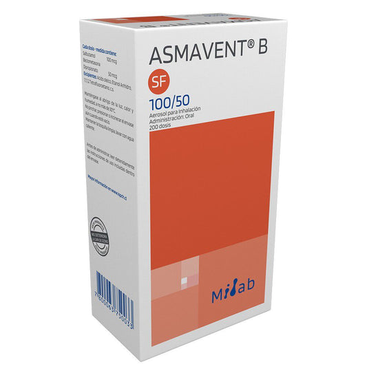 Asmavent B Inhalador Bucal 200 Dosis
