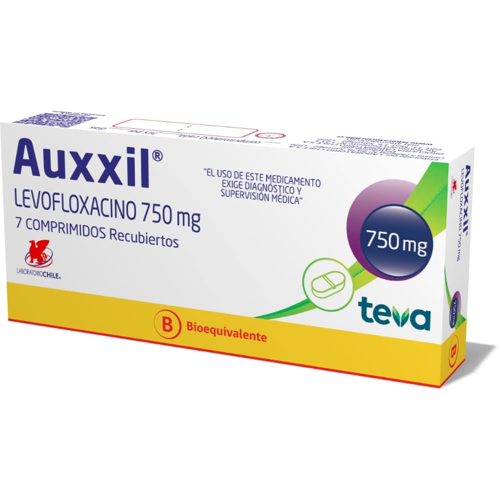 Auxxil 750mg x 7 compr recubiertos