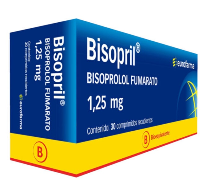 BISOPRIL COM REC 1,25 MG 30 [EUROFARMA]