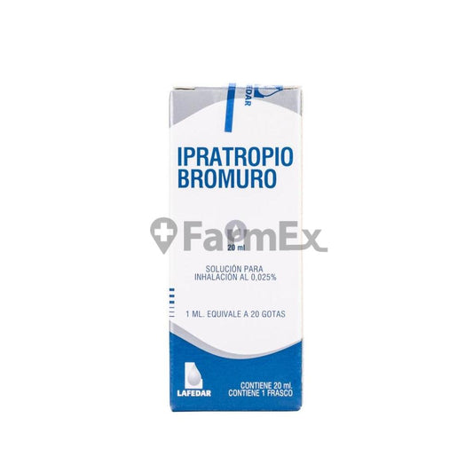 Bromuro Ipratropio Solucion 0 025%20mL [LAFEDAR]