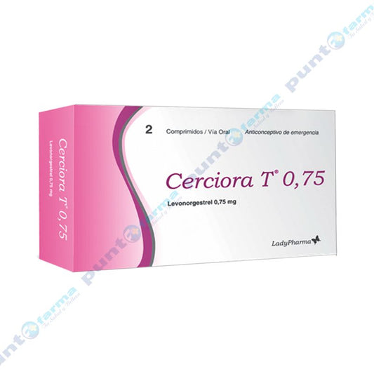 Cerciora T 0,75 mg 2 Comp