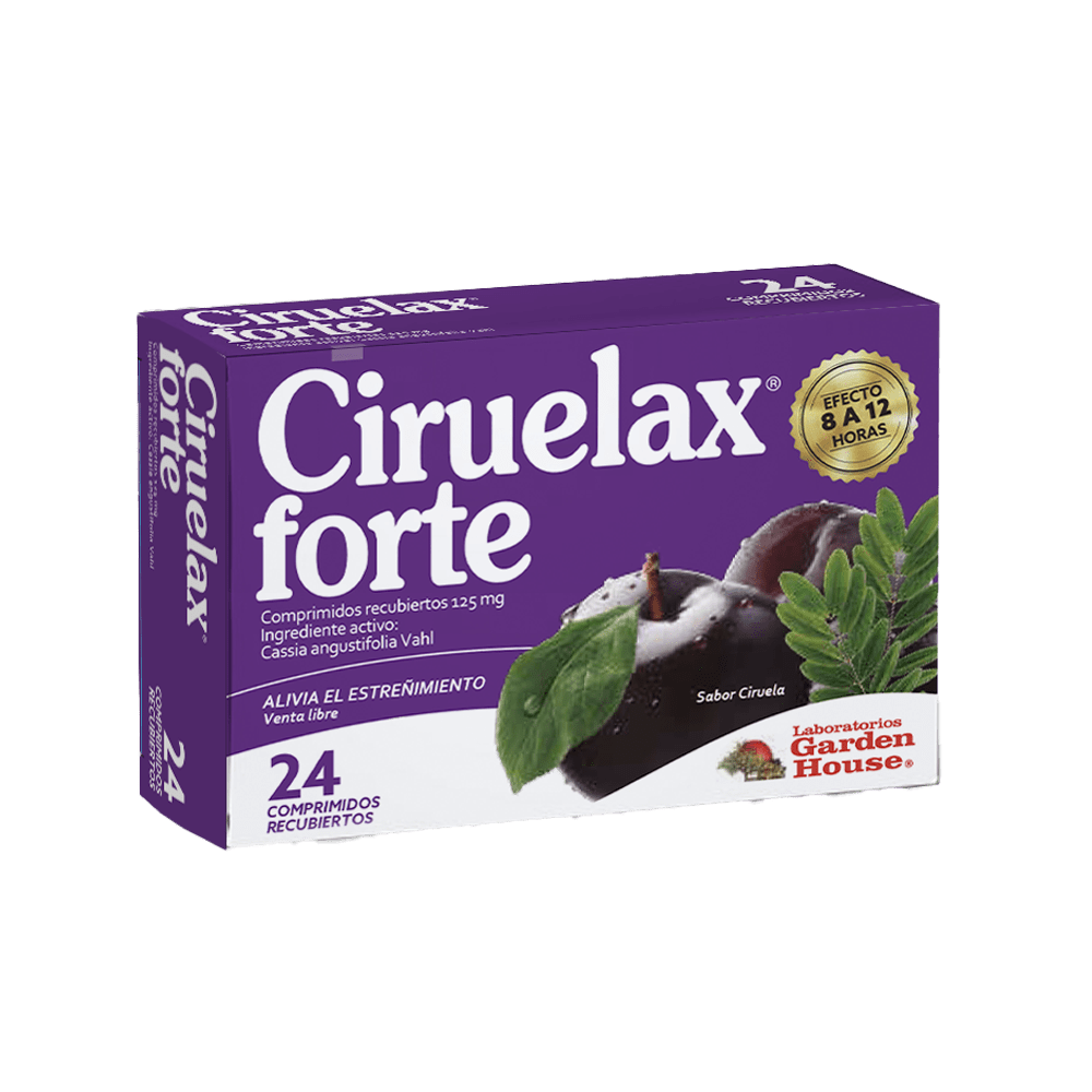 Ciruelax Forte 125mg x 60 compr recubiertos