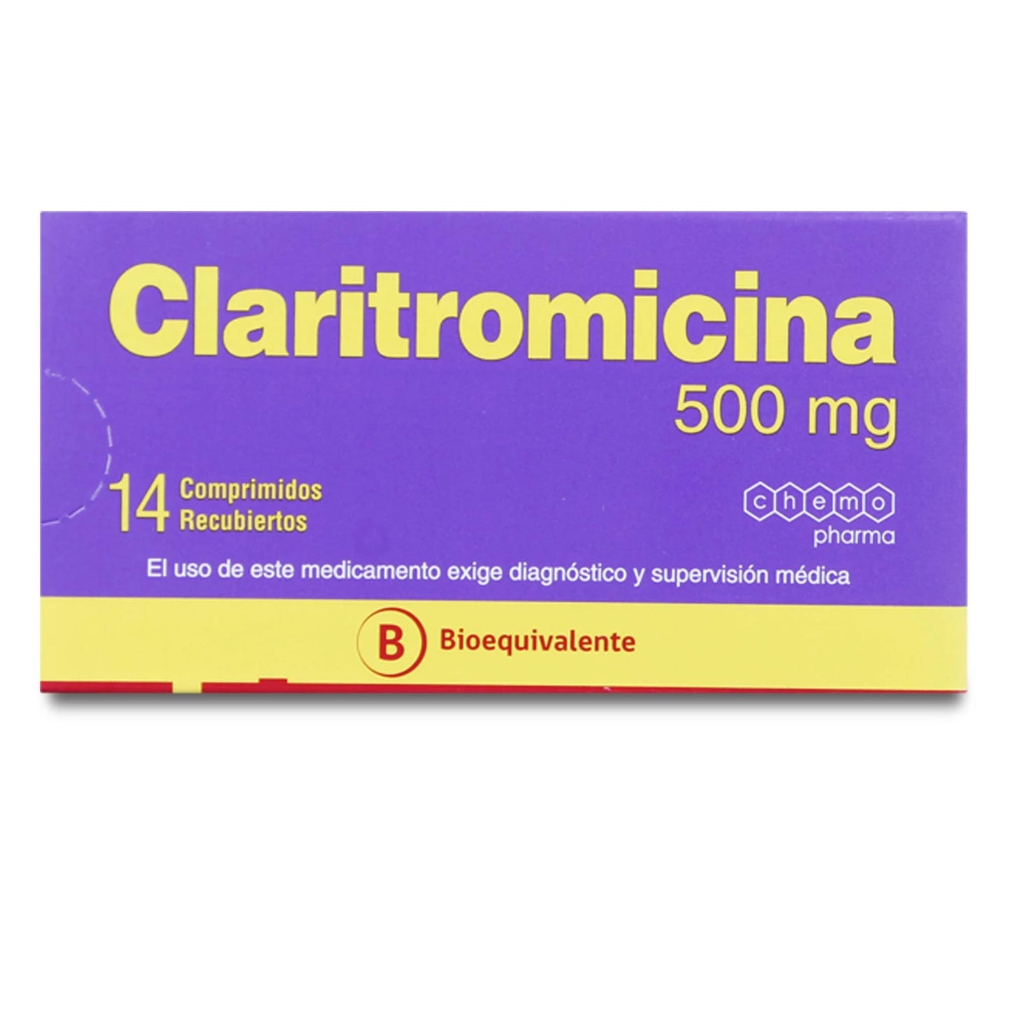 Claritromicina COM 500mg [CHEMO FARMA]
