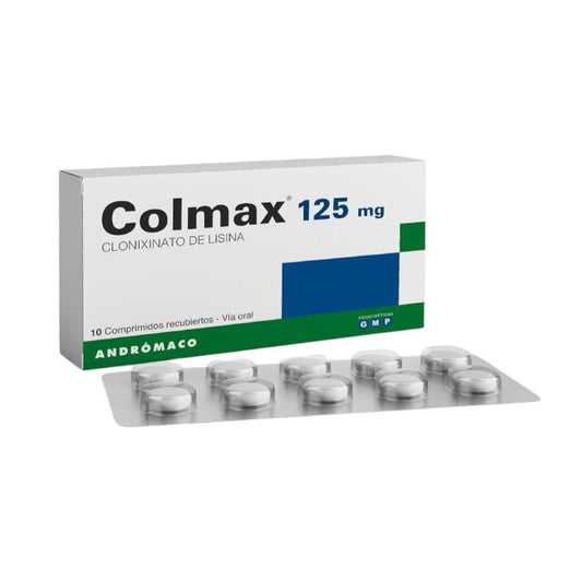 COLMAX COM 125MG 10 COMPR