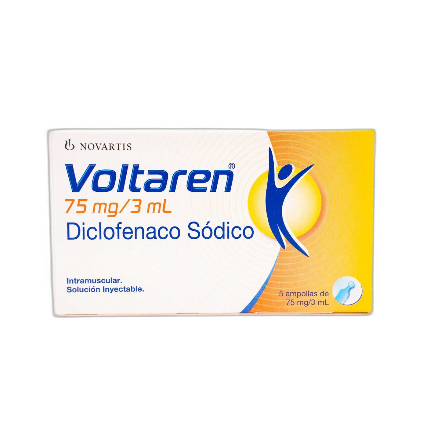 Diclofenaco 75 mg / 3 mL 5 ampollas [FLEXPHARMA]