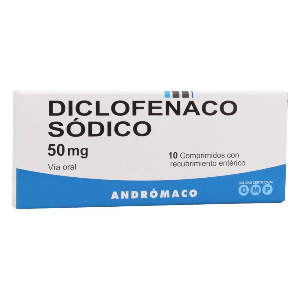 Diclofenaco COM 50mg [ANDROMACO]