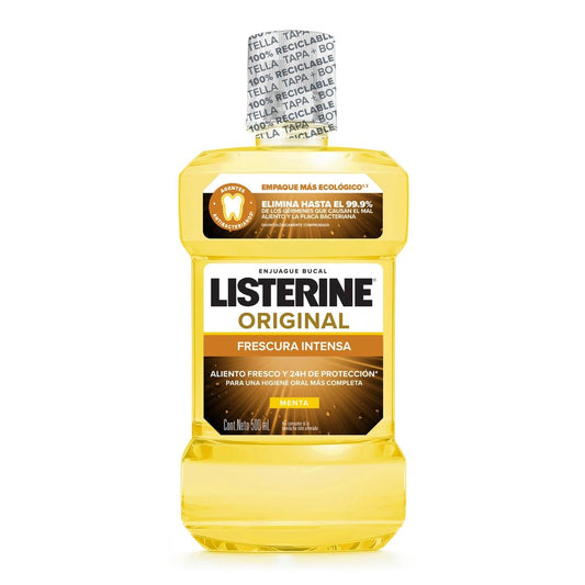 Enjuague Bucal Original 500ml Listerine [CUARENTENA]