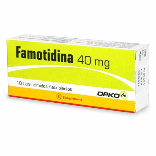 Famotidina 40mg x 10 Compr [CHILE]