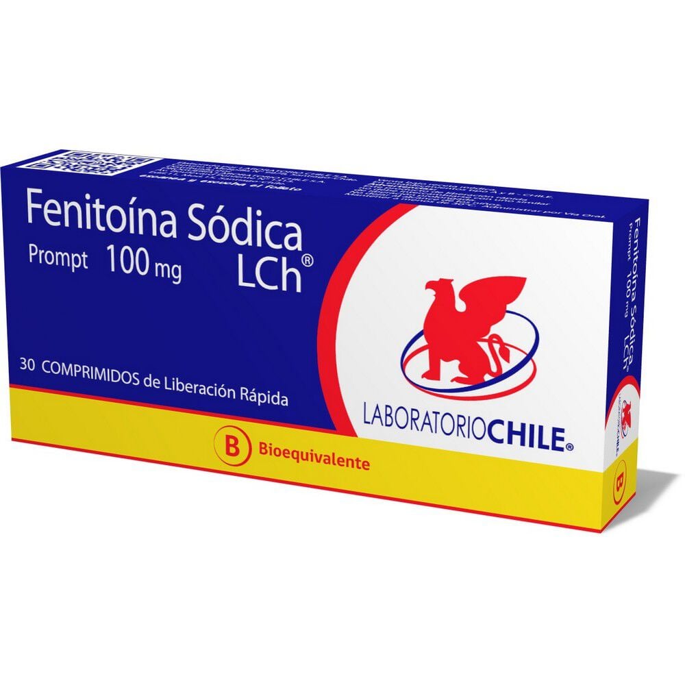 Fenitoina 100 mg 30 compridos Prompt