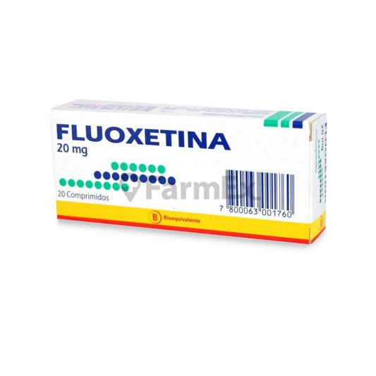 Fluoxetina 20 mg 20 COMP