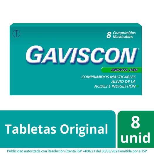 Gaviscon x 8 comp masticables