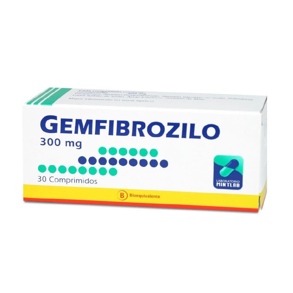 Gemfibrozilo 300 mg 30 comp [MILAB]