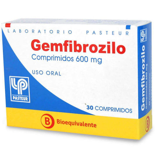 Gemfibrozilo 600 mg x30 comp