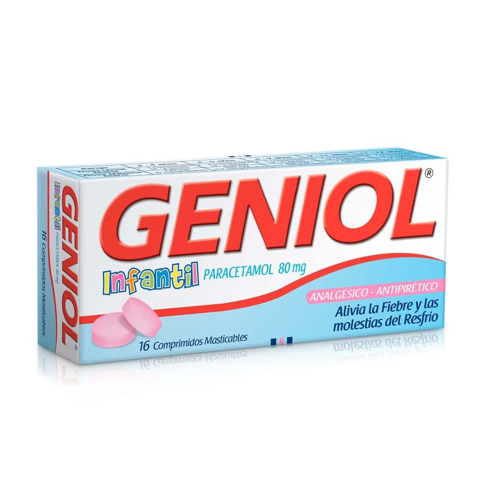 GENIOL COM  80MG 16 comprimidos