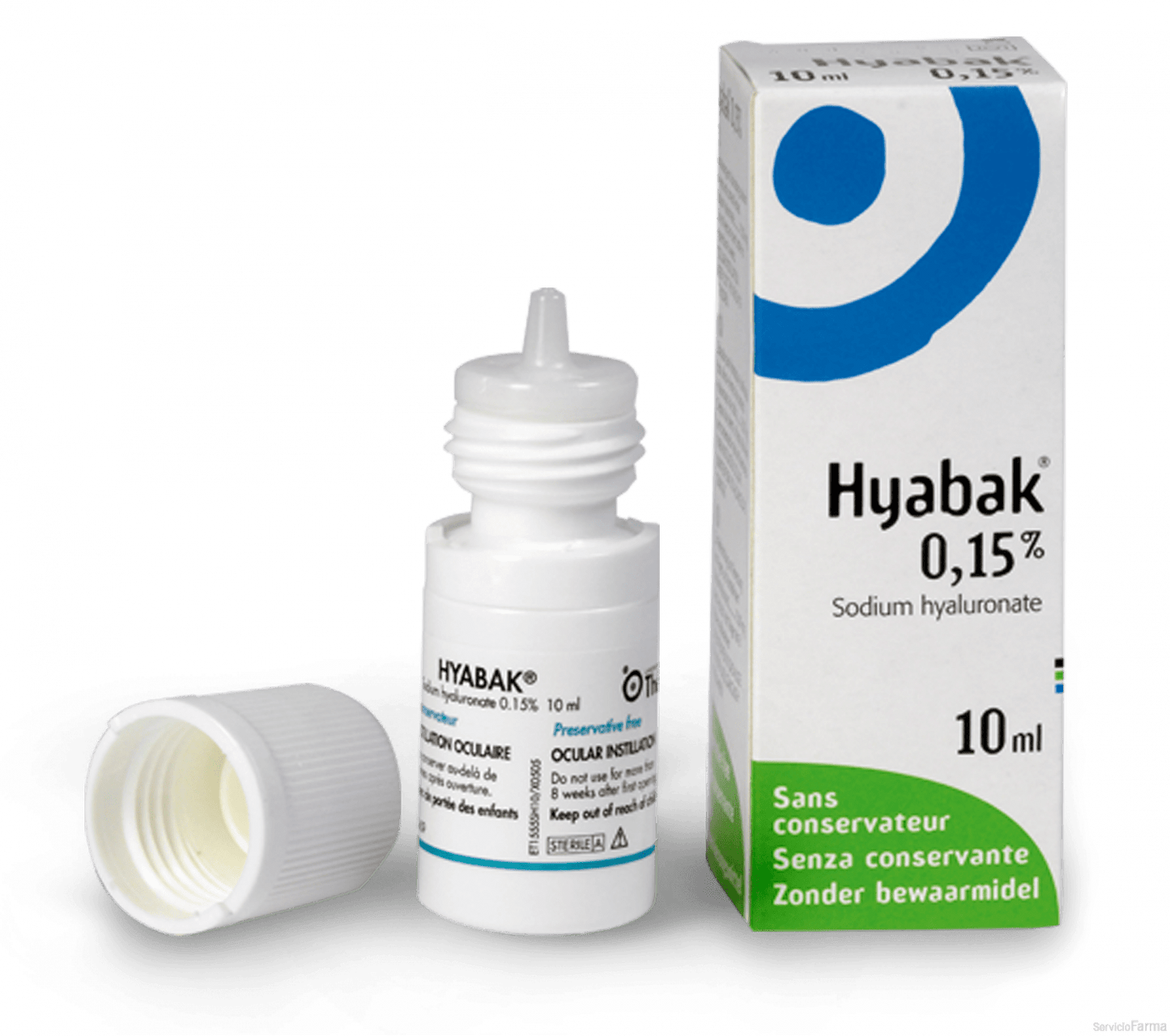 Hyabak Lubricante Ocular P/Lentes  de contactos