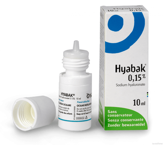 Hyabak Lubricante Ocular P/Lentes  de contactos