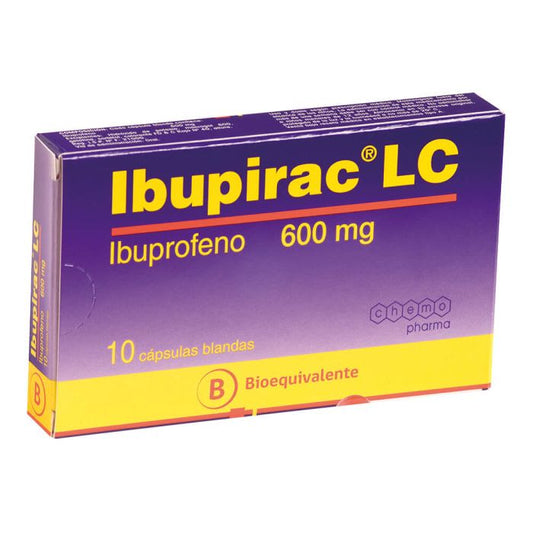 IBUPIRAC LC CAPBL 600MG10