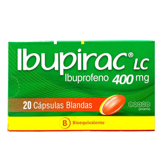 Ibupirac LC Caps Blandas 400mg