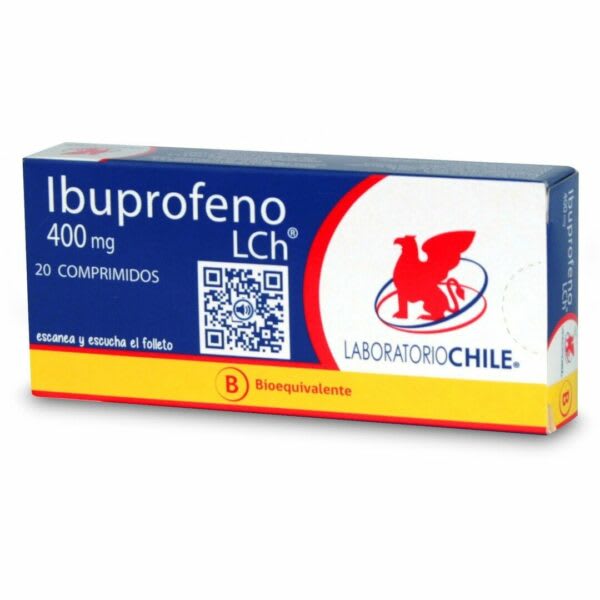 Ibuprofeno 400 mg 20 comp [CHILE]