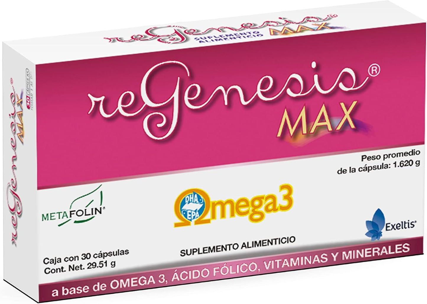 REGENESIS MAX CAP BLA 30