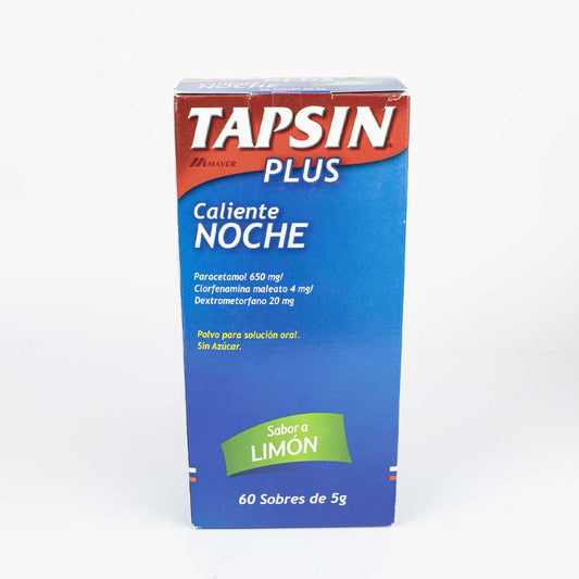 Tapsin Caliente Noche Sobre de 5g