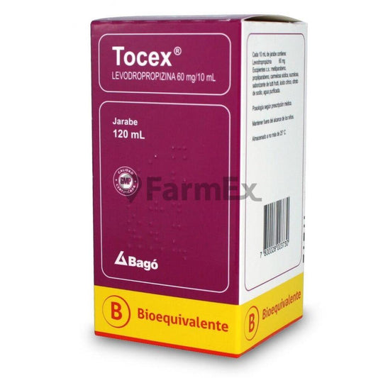 Tocex Jarabe 60 mg / 10 mL