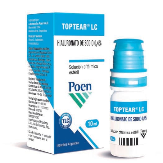 TOPTEAR SOL OFT 0,4% 10ML