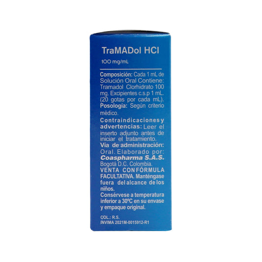 Tramadol GTS 100 mg/mL