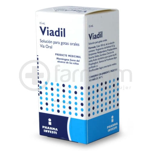 VIADIL GTS 5MG/ML 15ML