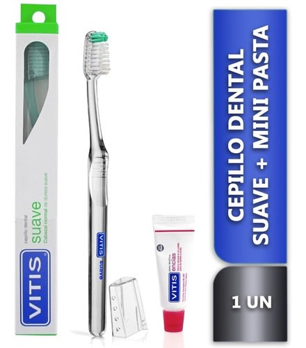 Vitis Cepillo Suave 01 Unidad + Mini Pasta Anticaries